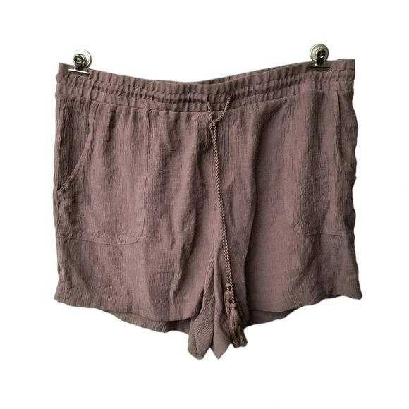 Soho New York and Company Gauzy Leisure Comfy Lounge Shorts, XL - Picture 1 of 9